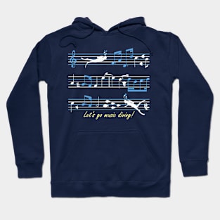 DIVING MUSIC Hoodie